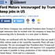 Image for article titled Trump’s false tweets about Ford are feeding America’s “fake news” problem